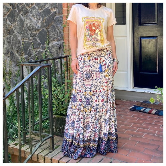 ✨LAST ONE✨Boho Gypsy Chic Maxi skirt - Picture 6 of 8